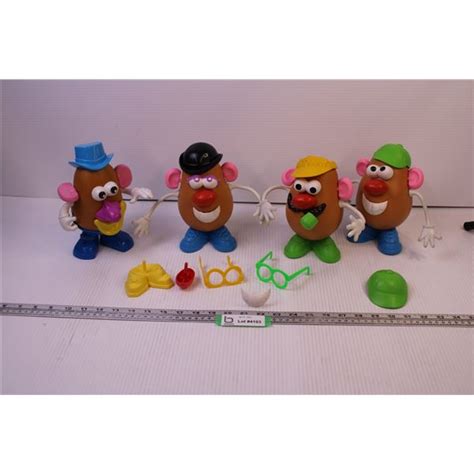 (4) Mr. Potato Head + Accessories - Bodnarus Auctioneering