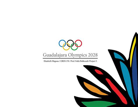 2028 Olympics Logo on SCAD Portfolios