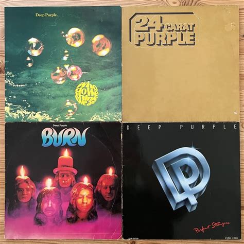 Deep Purple - 4 great Albums from DEEP PURPLE - Multiple - Catawiki