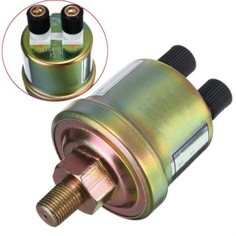 1/8 NPT Oil Pressure Sensor Engine Oil Pressure Switch Sensor Gauge ...