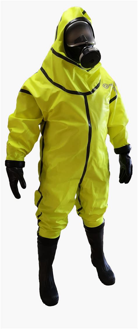 Yellow Hazmat Suit Png, Transparent Png - kindpng