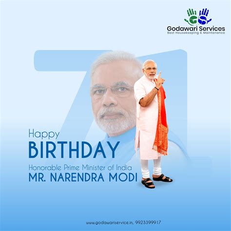 Prime Minister Narendra Modi Birthday Wishes