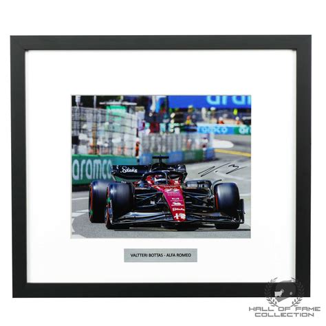 2023 Valtteri Bottas Signed Alfa Romeo Framed F1 Photo – Racing Hall of ...