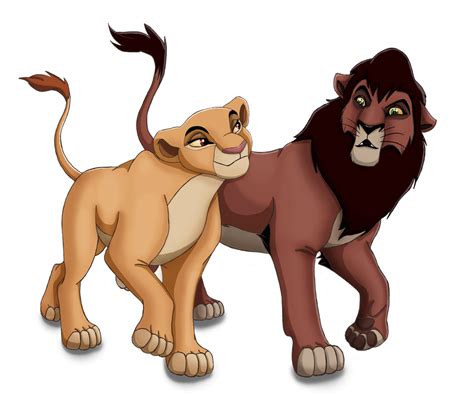 Kovu and Kiara by crybaby-1990 on DeviantArt