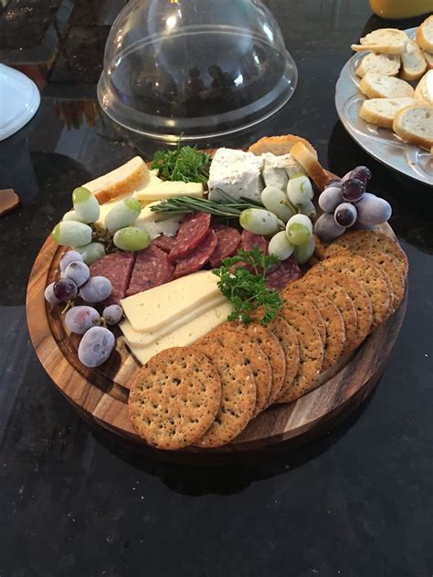 Simple Cheese and Meat Platter