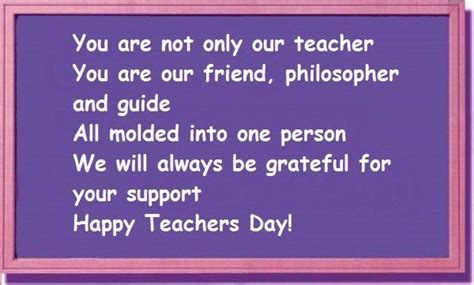 Happy Teachers Day Quotes in English | Happy teachers day, Wishes for teacher, Birthday wishes ...