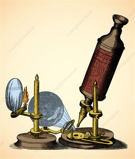 Robert Hooke Microscope, 17th Century - Stock Image - C044/7068 ...