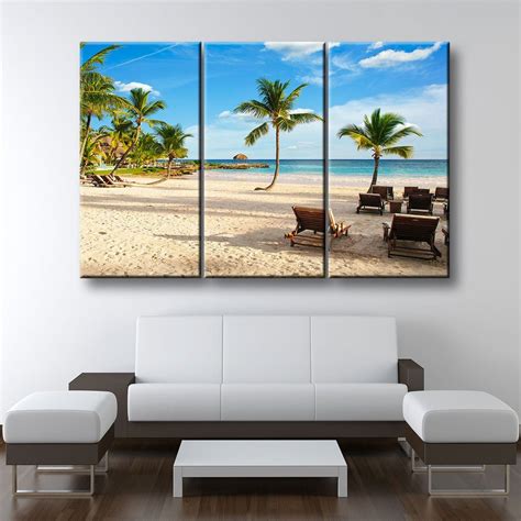 Limited Edition Tropical Island Beach - Amazing Canvas Prints