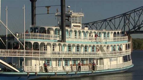 Riverboat Twilight Overnight Mississippi River Cruise - YouTube