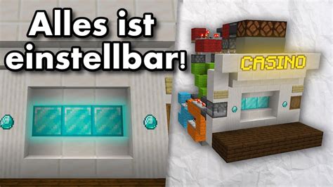 Perfekter CASINO-AUTOMAT in Minecraft Bedrock! [TUTORIAL] 1.19+ - YouTube