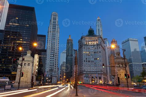 Michigan Avenue in Chicago. 826918 Stock Photo at Vecteezy