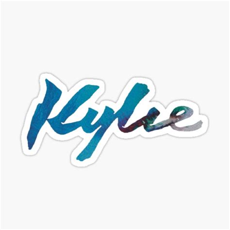 "Kylie Minogue - Kylie Logo" Sticker for Sale by allt-allshade | Redbubble