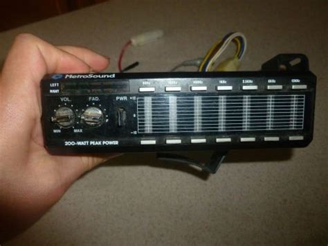 Sell VINTAGE METRO SOUND EQ 360 GRAPHIC EQUALIZER CAR AUDIO METROSOUND in Aurora, Colorado ...