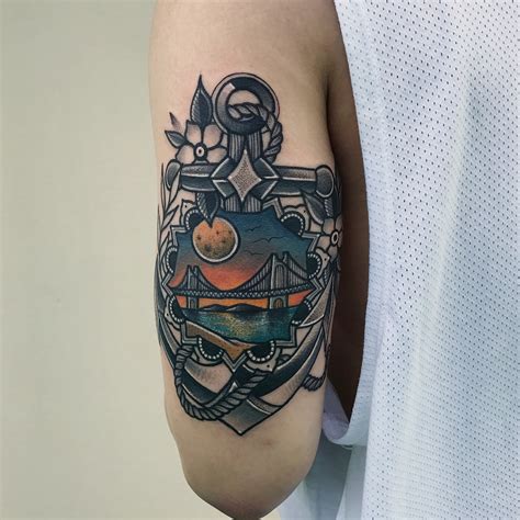 95+ Best Anchor Tattoo Designs & Meanings - Love of The Sea (2019)