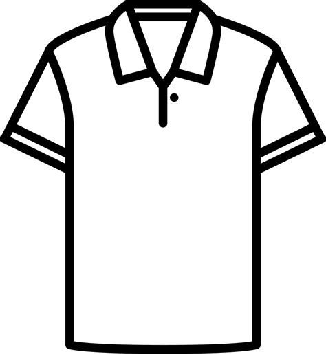 How To Draw A Polo Shirt - ClipArt Best