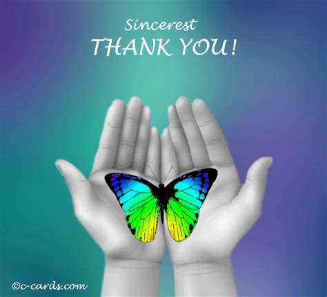 Sympathy And Supporting Thanks. Free Inspirational eCards | 123 Greetings