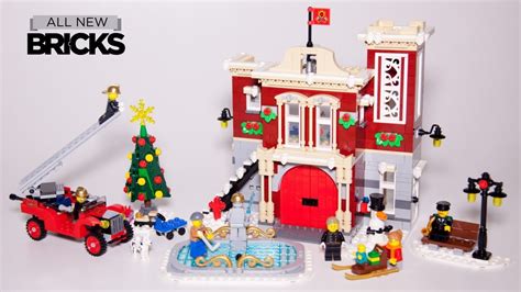 Lego Creator Winter Village Fire Station The lego creator expert winter village fire station ...