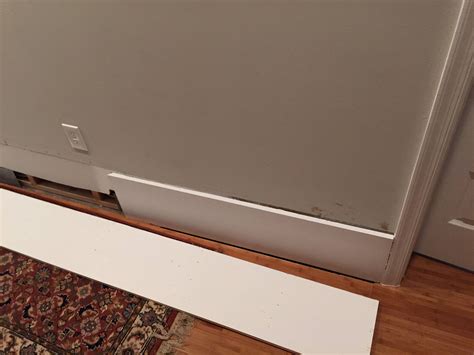 How Would You Reattach This Baseboard? - Home Improvement Stack Exchange