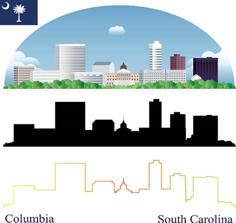 Columbia Sc Skyline Stock Photos, Pictures & Royalty-Free Images - iStock