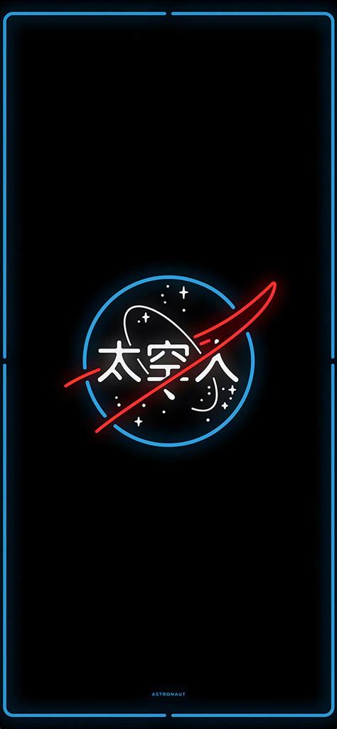 NASA Logo Amoledbackgrounds iPhone Wallpapers Free Download