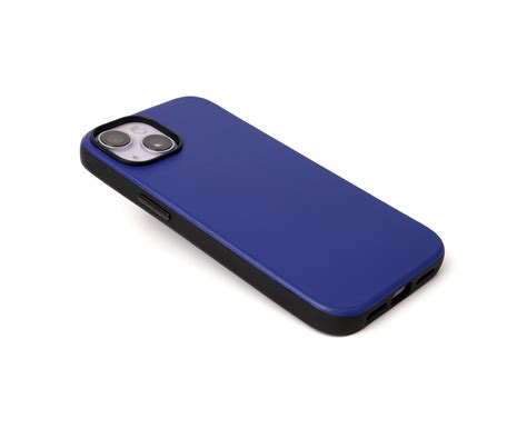 Custom Leather iPhone 14 Blue Case Bulk Wholesale | Supercase