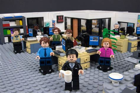 Lego The Office Set - lego creations for kids easy birthday parties