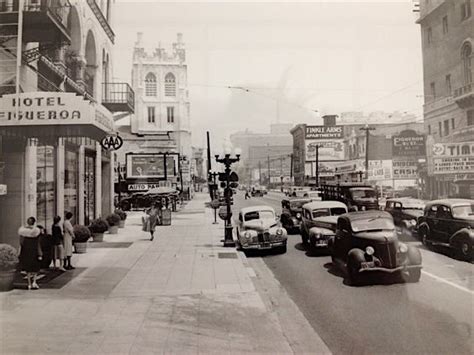 Hotel Figueroa, Figueroa Street, downtown Los Angeles, circa 1936