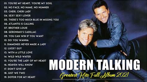 Modern Talking Greatest Hits Full Album Live Best Of Modern Talking - YouTube