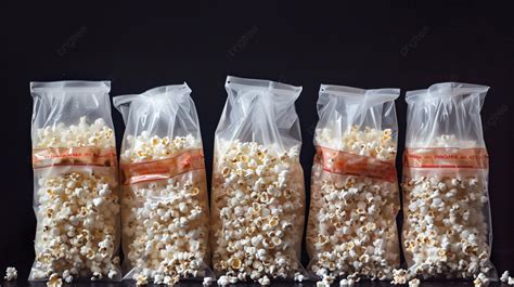 Bagged Popcorn Stacks Background, Popcorn, Bag, Plastic Background ...