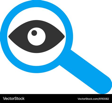 Investigate icon Royalty Free Vector Image - VectorStock