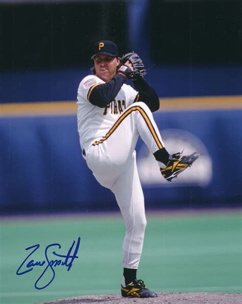 Autographed ZANE SMITH 8X10 Pittsburgh Pirates Photo - Main Line Autographs