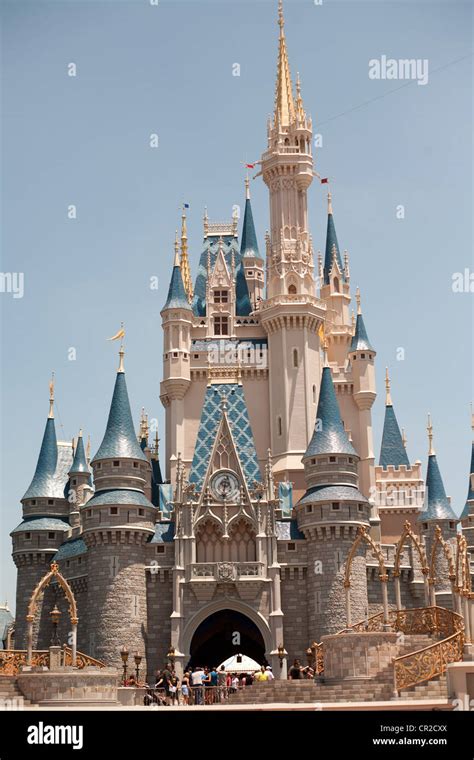 Cinderella's Castle, Scenes from the Magic Kingdom at the Walt Disney ...