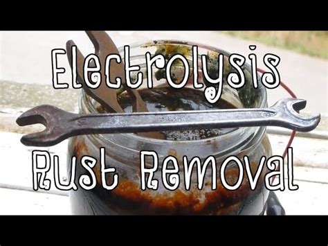 Electrolysis Rust Removal - DIY Tutorial