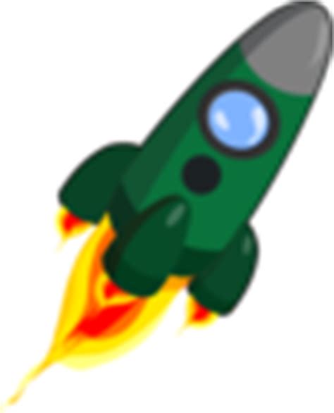 Green Rocket Clip Art at Clker.com - vector clip art online, royalty ...