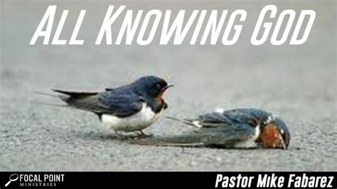 All Knowing God - Focal Point Ministries