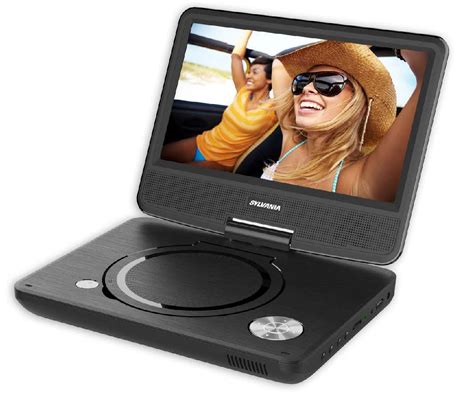 Sylvania 9" Swivel-Screen Portable DVD Player, Black - SDVD9070 - Walmart.com