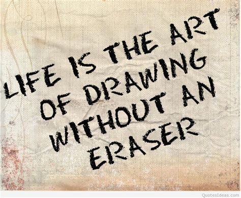 Life is the art of drawing quote