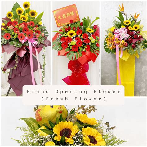 Grand Opening Flower (Fresh Flower) - YuBake