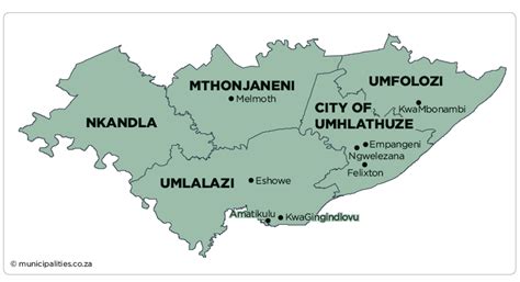 Nkandla Local Municipality - Map