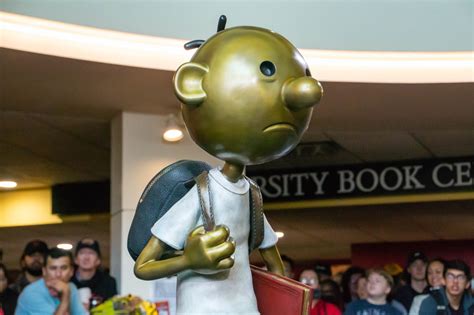 UMD should use the Greg Heffley statue as a book drive to spark a ...