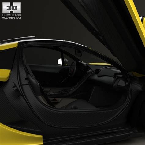 3d 2014 interior mclaren model