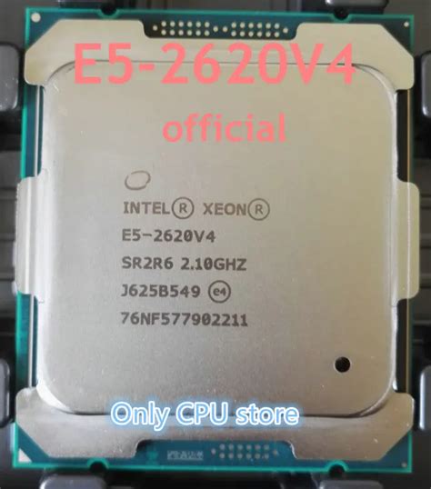 E5 2620V4 Original Intel Xeon E5 2620 V4 2.10GHz 8 Core 20M DDR4 ...