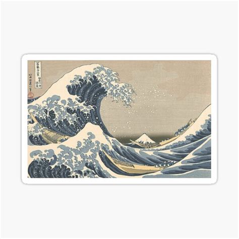 Great Wave Off Kanagawa Stickers | Redbubble