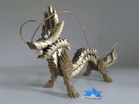 Modular Origami Large Dragon - Origami