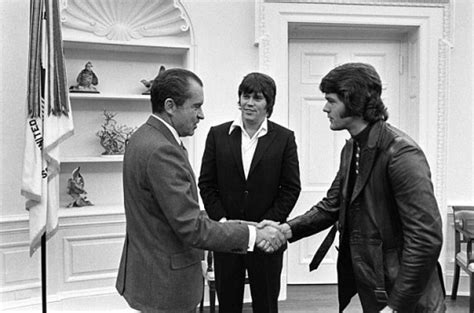 Elvis meets Nixon, 1970 ~ vintage everyday