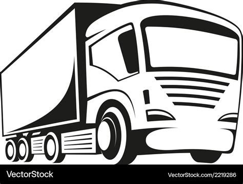 Truck Royalty Free Vector Image - VectorStock