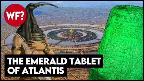 Atlantis, Thoth, the Emerald Tablet & the Secret to Immortality - YouTube