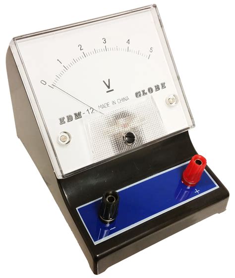 Analog Voltmeter, 0V to 5V; DC - Walmart.com - Walmart.com