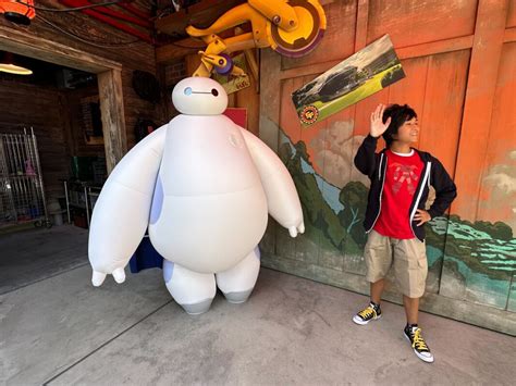 PHOTOS, VIDEO: Meet Hiro and TALKING Baymax in San Fransokyo Square at ...