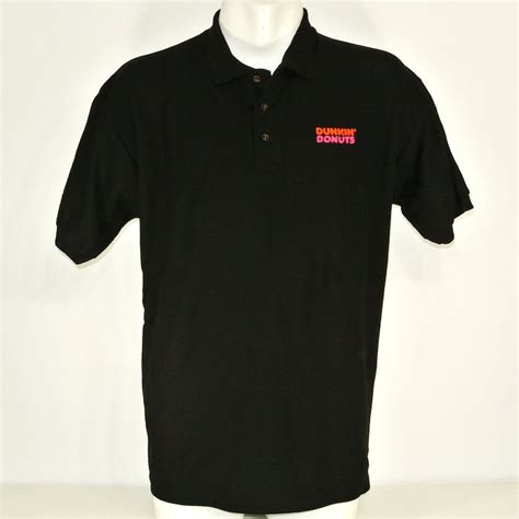 Other DUNKIN' DONUTS Employee Uniform Black Polo Shirt | Grailed